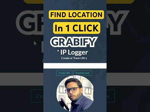 How to Find Someone’s Location in One Click? 😱 | Grabify IP Logger Trick! #shorts #ytshorts
