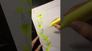 Easy Assignment front page design 🌸 | DIY | #shorts #art #youtubeshorts