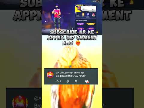 SUBSCRIBE KR KE APPNA UID COMENT KRO#freefire#gaming#shorts#virakshorts#spourt#riotff#totalgaming