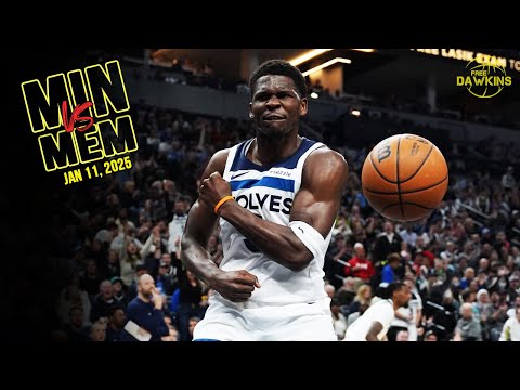 Minnesota Timberwolves Full Team Highlights vs Grizzlies | Jan 11, 2025  | FreeDawkins