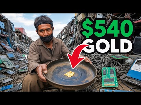 Gold Recovery from Computer Parts | Gold Recovered From Electronics