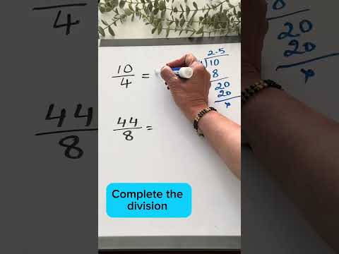 Mastering Fractions to Decimals! #mathmagic #fractions #edtech  #education #maths  #easylearning