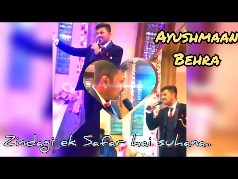 Zindagi Ek Safar Hai Suhana | Farewell Class 12 | #farewell2022 | #solosinging | ft. Ayushmaan Behra
