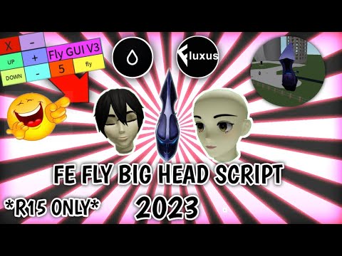 (Arceus X Fluxus Hydrogen) Big Head Fly Script *PATCHED* 2023
