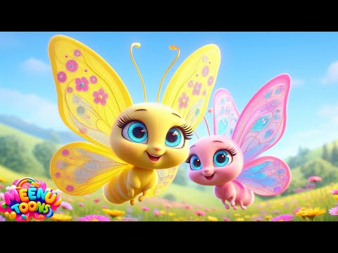 Titli Udi Ud Na Saki - तितली उडी | Hindi Rhymes For Childrens | Nursery Rhyme For Kids - Titli Udi