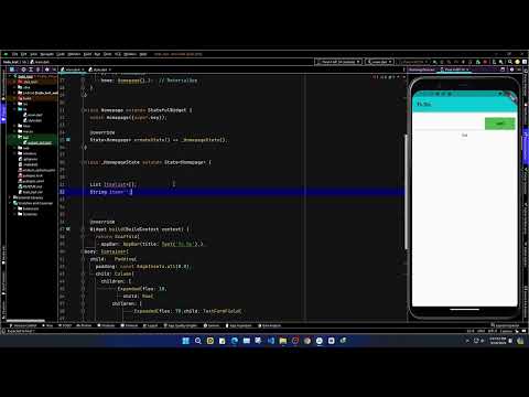 🌟 CREATE Your Dream Todo App with Flutter! part-3🌟