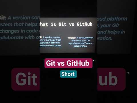 what is git and GitHub#github #viral #viralvideo #tech #ai #trending #trendingshorts