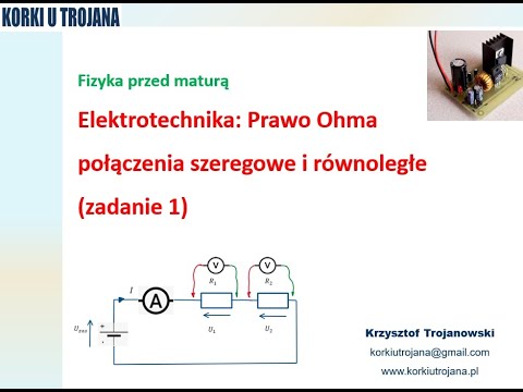 Prawo Ohma-obwody elektryczne (zadanie 1)