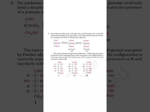 Glucose Important Reactions for neet 2025#neet #doctor #chemistry #motivation #shorts #medico#ncert