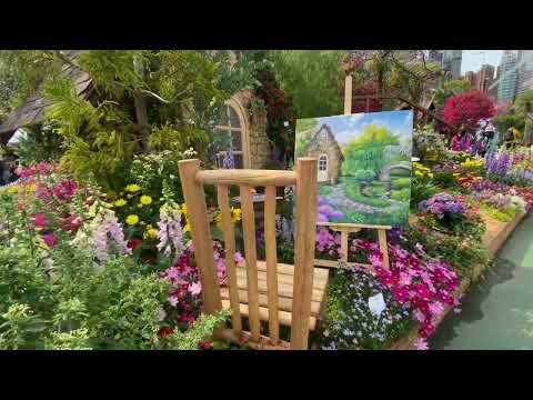 HONG KONG FLOWER SHOW 2025 | GARDEN PLOT DISPLAY | KOWLOON CITY DISTRICT | JOY WANDERS