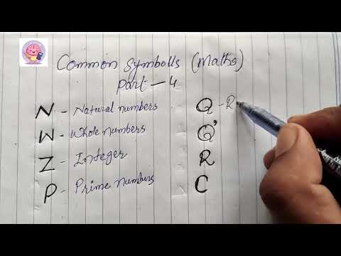 MATHS Common symbols Part 4 #mathsymbols 