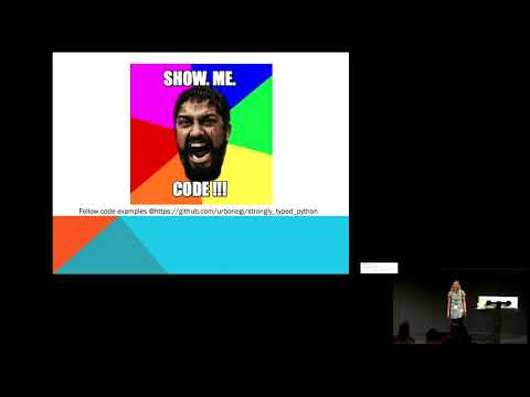 Strongly typed python - Gintare Urbone - PyLondinium19