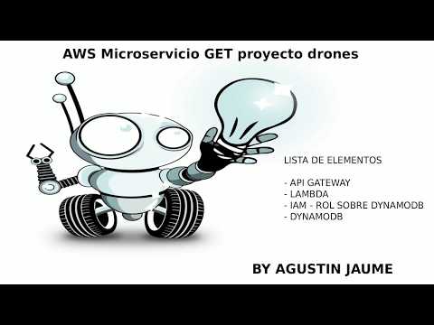 AWS Microservicio GET proyecto drones