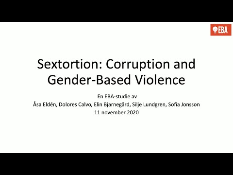 Vad är SEXTORTION – och hur kan biståndet bekämpa det?