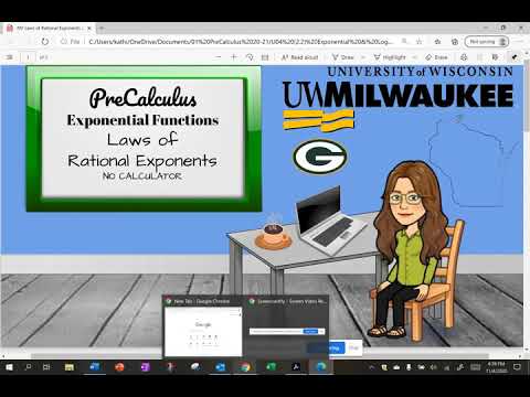Laws of Rational Exponents - No Calculator