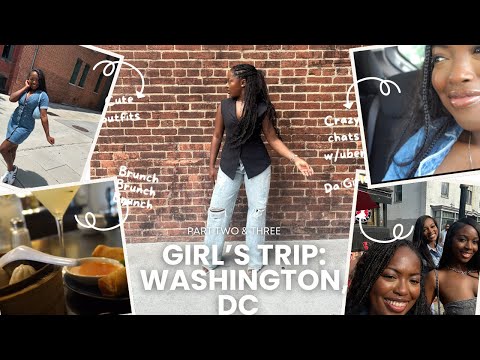 VLOG: GIRLS TRIP | WASHINGTON DC| VIRAL BRUNCH SPOTS🍾📍