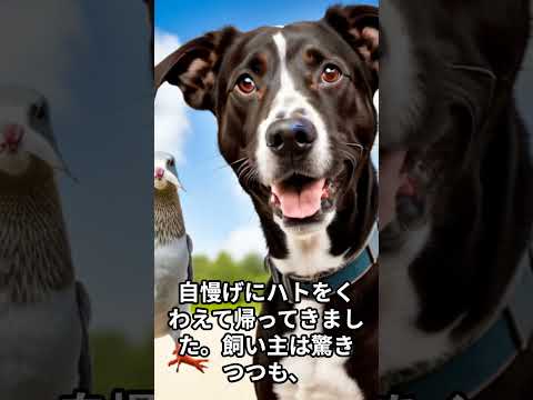 犬がくわえて帰ってきた“おみやげ”とは？ #shorts