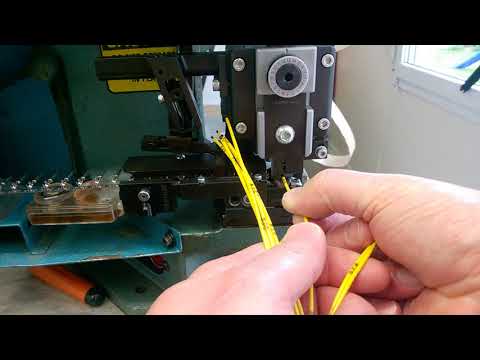 Crimping Deutsch Terminals using our Ocean Press tooling