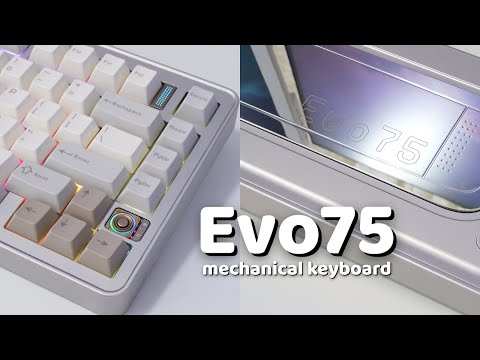 Evo75 - it's too cool! | thock build | unboxing & review