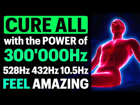 Cure your Whole Body with the Power of 300'000Hz Frequency Vibrations