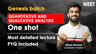 Qualitative and Quantitative Analysis | Genesis Batch | Nitesh Devnani