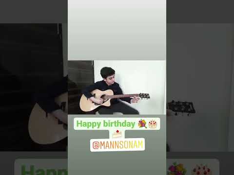 Happy birthday cover by vansh sayani useing guitar #vanshsayani #shorts #baalveer #love #hb