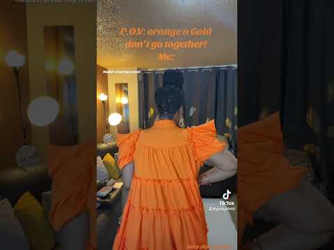 Utilize all of your platform!! #fashion #orangedress #fashionismypassion #cantstop #keepgoing