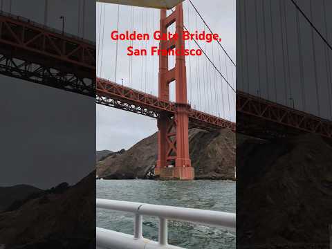 Under Golden Gate Bridge through ferry, San Francisco, California l #malayalam #kerala #usamalayali