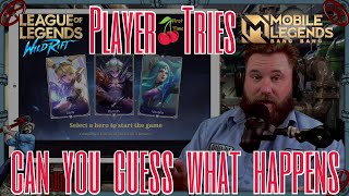Wild Rift Streamer Tries Mobile Legends MLBB For The 1st Time