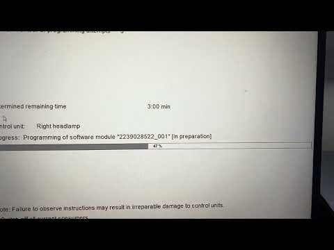 C206 Remote Headlights Programming & Coding by the Xentry Online Mercedes-Benz software