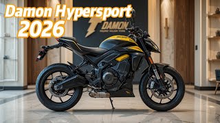 "Damon Hypersport Premier 2026 200 MPH Electric Superbike That Will Change Motorcycling Forever!"