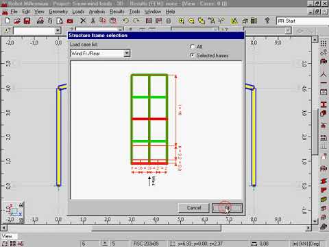 Autodesk Robot structural analysis - clim 3d