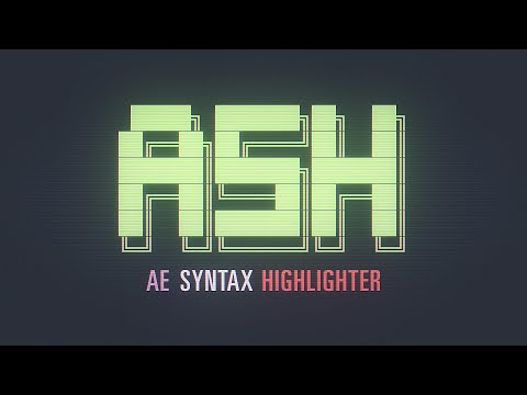 ASH Syntax Highlighter