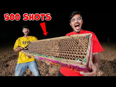 Testing 500 Shots Monster Skyshot | ये 500 शॉट कितनी देर तक चलेगा?
