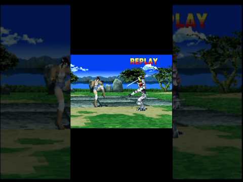 Yoshimitsu Vs Michelle - 1994 - Tekken, 1 (U) - Fight - Ps1 (Namco)