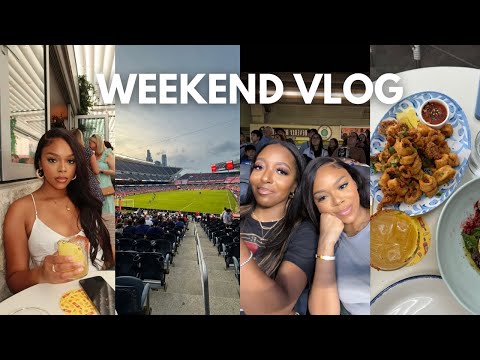 Weekend Vlog - Trader Joe’s MUST HAVES, Keith Lee approved Chicago food, bestie from ATL & more