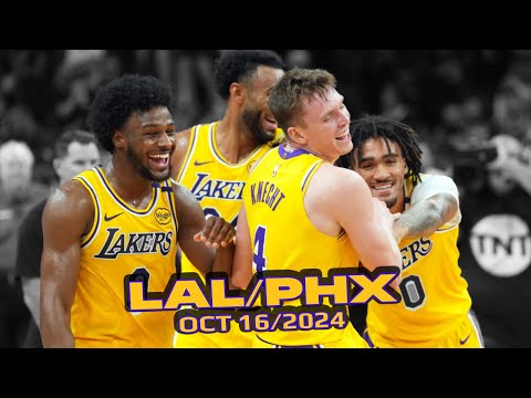 The Laker Rookie TAKES OVER 😲 | Lakers/Suns Breakdown | Oct 17, 2024