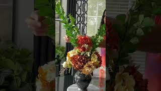 Fall 🍁 Floral arrangement #falldecor #floraldesign