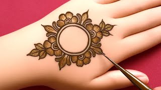 New stylish back hand mehndi design | Easy & simple mehndi design | mehndi ka design | mehndi design