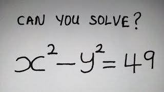 Math Olympiad Question | A Nice Algebra Equation | How to find x=? and y=?