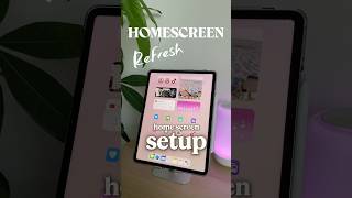 My iPad home screen setup using Widgetsmith, Notion & custom shortcuts #iPadSetup #shorts