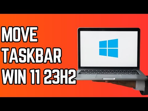 How to Move Taskbar to Top or Side on Windows 11 23H2 (Tutorial)