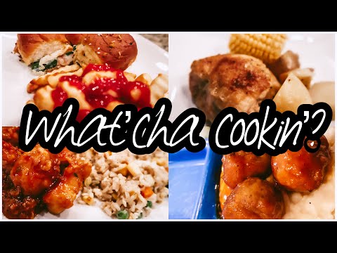WHAT'S FOR DINNER | WEEKNIGHT MEAL IDEAS | EASY WEEKNIGHT MEALS | FAMILY MEAL IDEAS