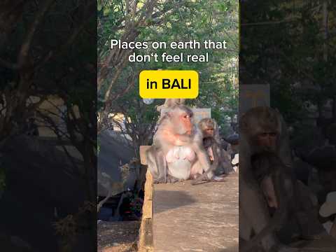 Places in Bali that don‘t feel real! 🇮🇩 #nature #travel #bali
