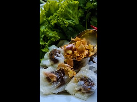 ข้าวเกรียบปากหม้อ..  | Steamed Rice Dumplings