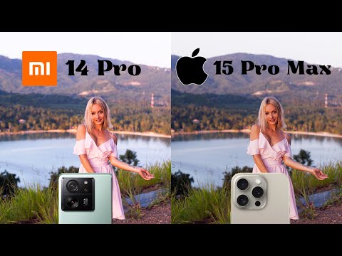 Xiaomi 14 Pro VS iPhone 15 Pro Max Camera Test Comparison