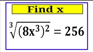 Simplification root equation | Cube Root Math