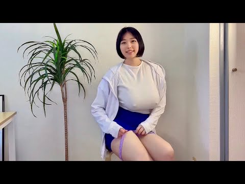 【ノーブラIcup・生着替え】今から全部脱いでいいですか？