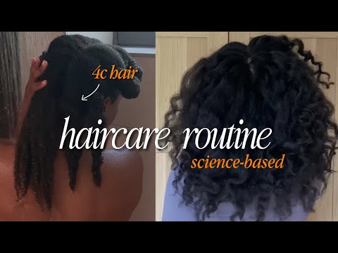 grow LONG natural hair FAST | a science-based 4c hair routine