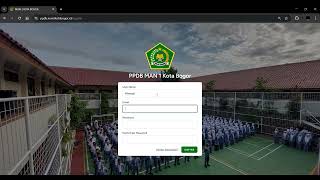 Tutorial Pendaftaran PPDB MAN 1 Kota Bogor